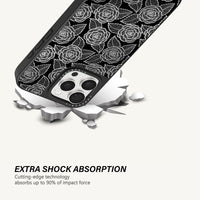 Monochrome Bloom Case - MagSafe