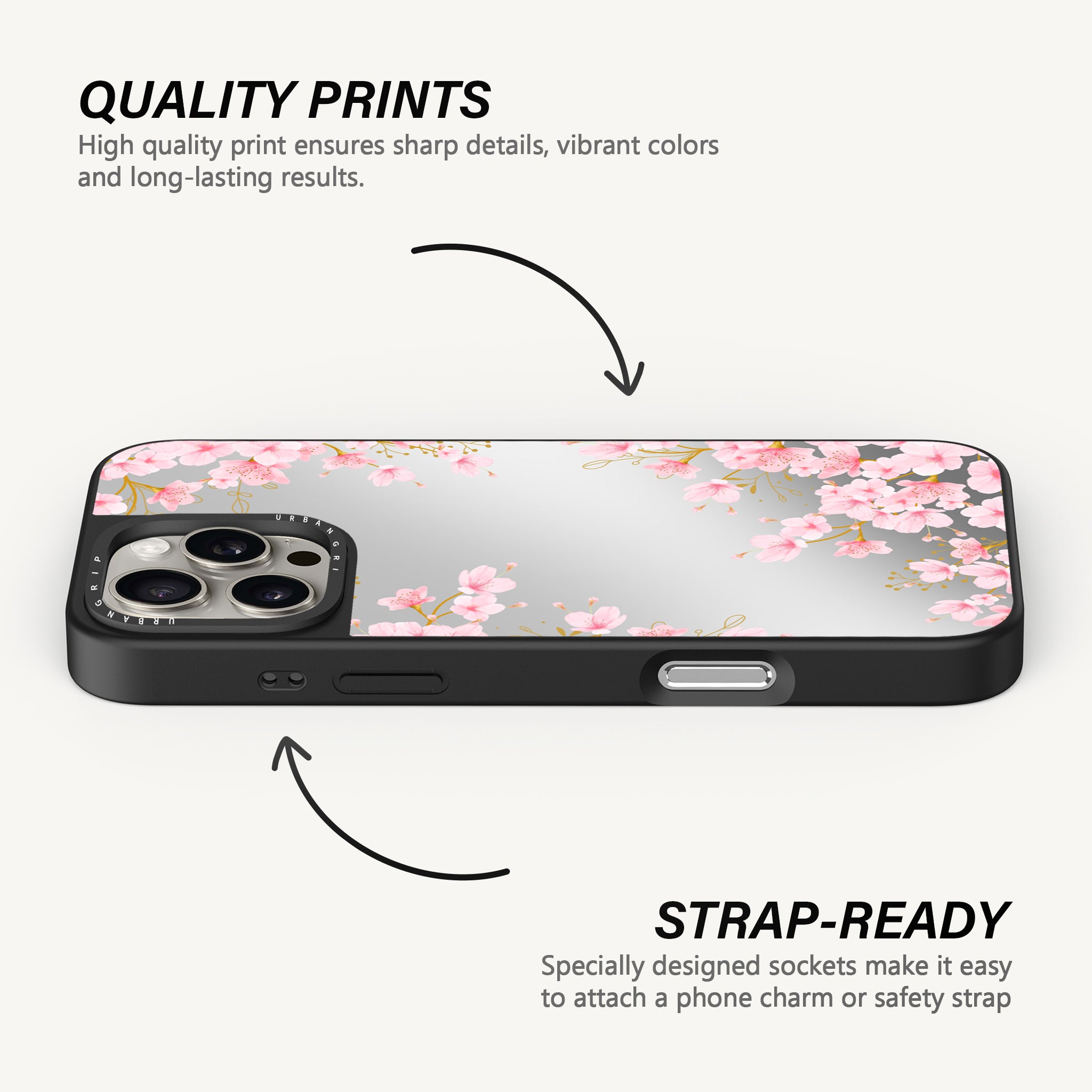 Blossom Freeze Mirror Elegance Case - MagSafe