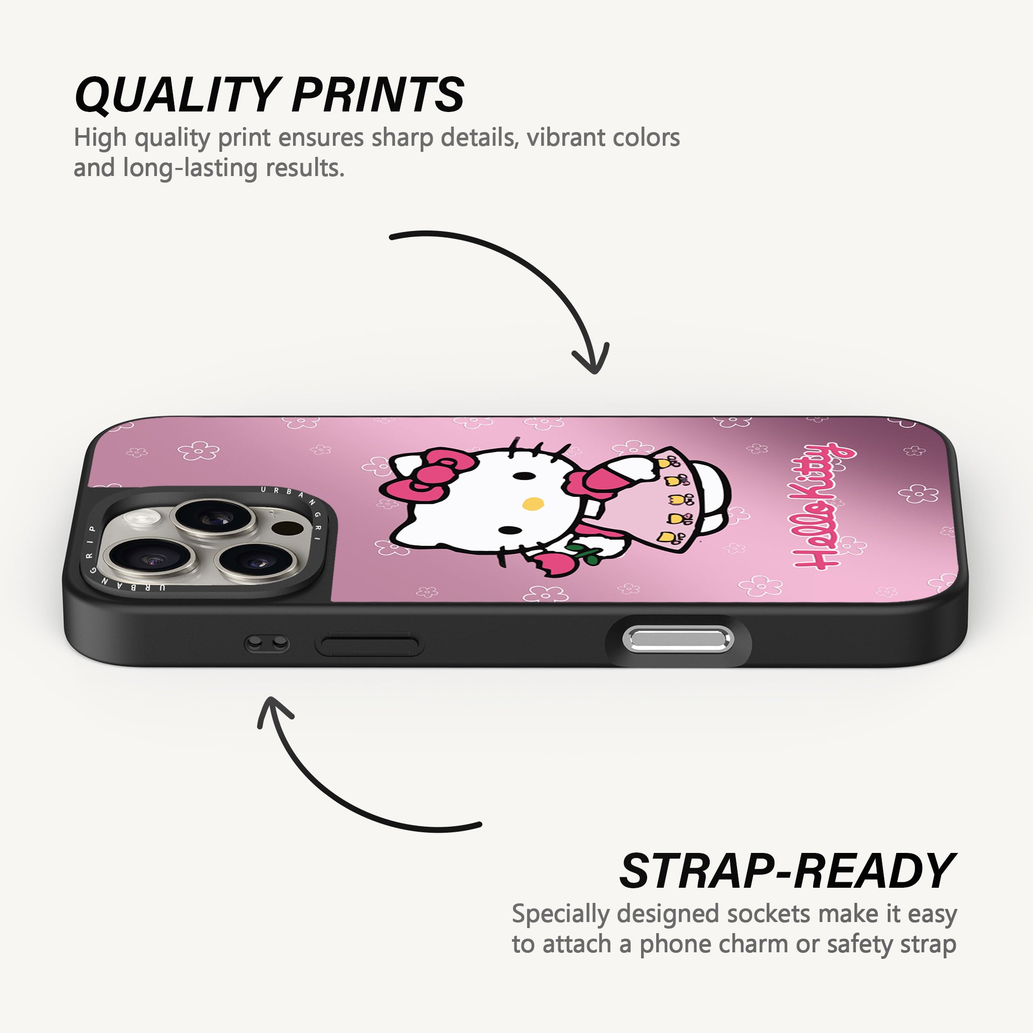 Hello Kitty Blossom Charm Case - MagSafe