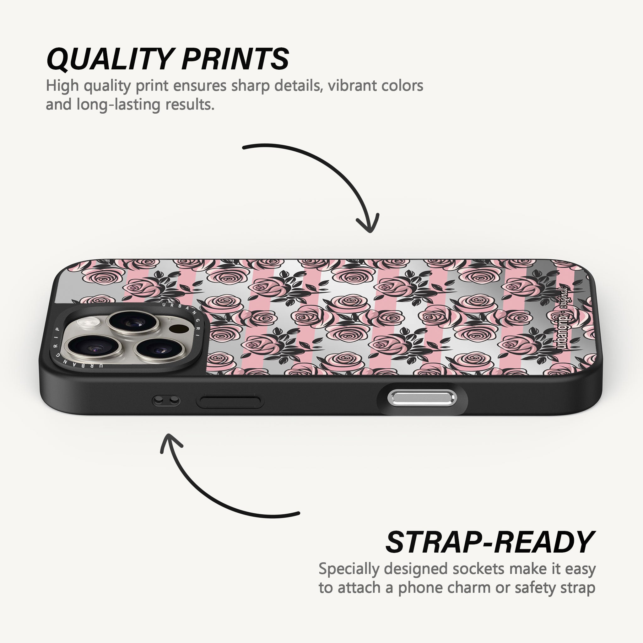 Rosé Stripes Case - MagSafe