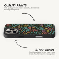 Midnight Bloom Case - MagSafe