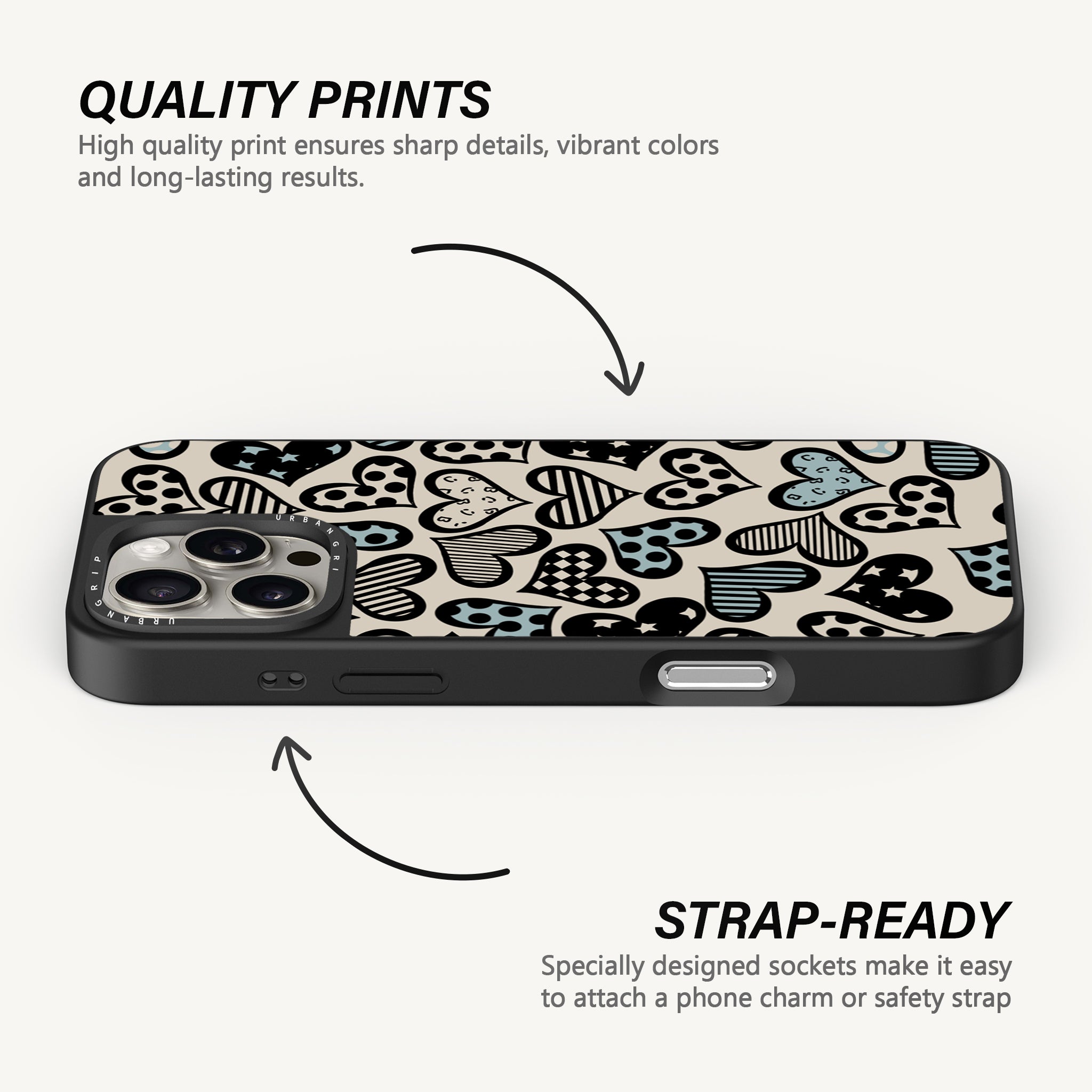 Polka Heart Case - MagSafe
