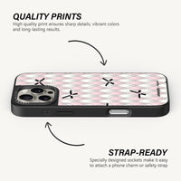Pink Plaid Ribbon Case - MagSafe