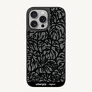 Noir Leaf Fusion Case - MagSafe