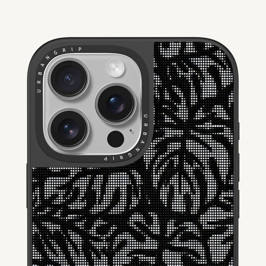 Noir Leaf Fusion Case - MagSafe