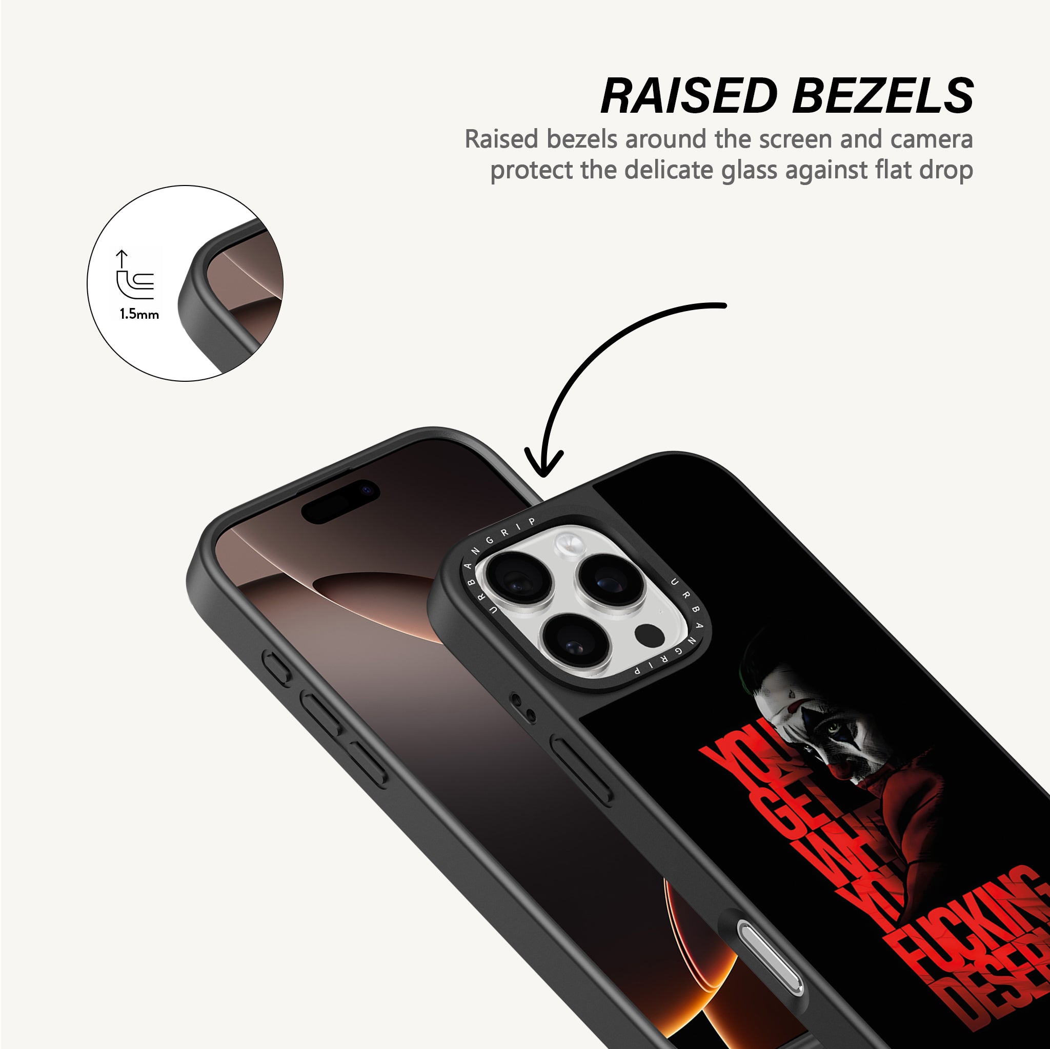 Dark Justice Joker Vibe Case - MagSafe