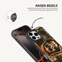 Grunge Hooded Skull Case - MagSafe