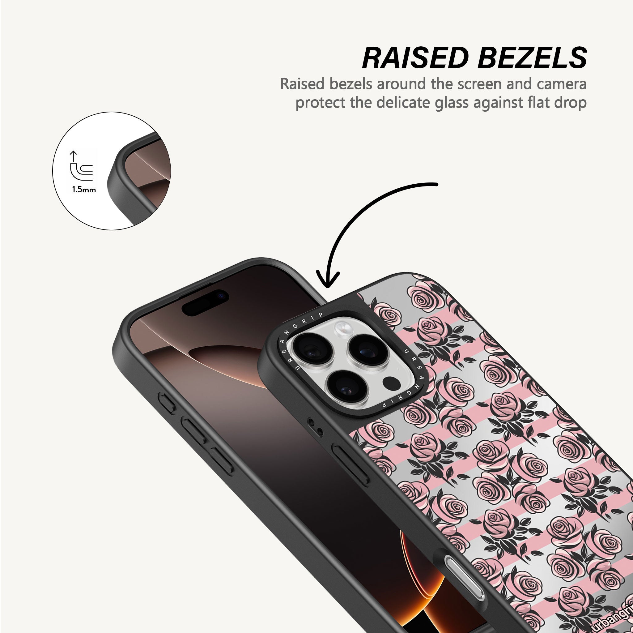 Rosé Stripes Case - MagSafe