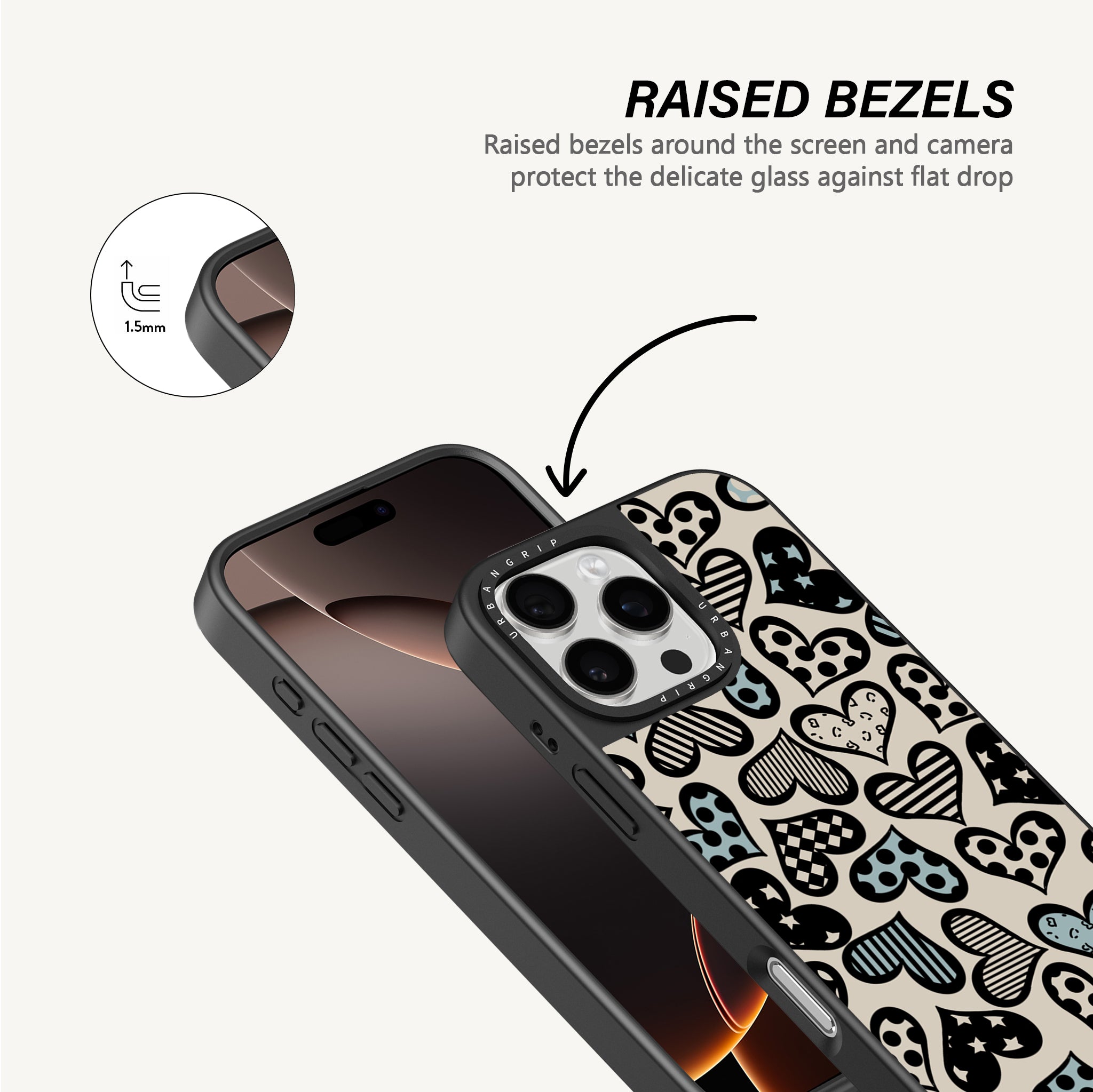 Polka Heart Case - MagSafe