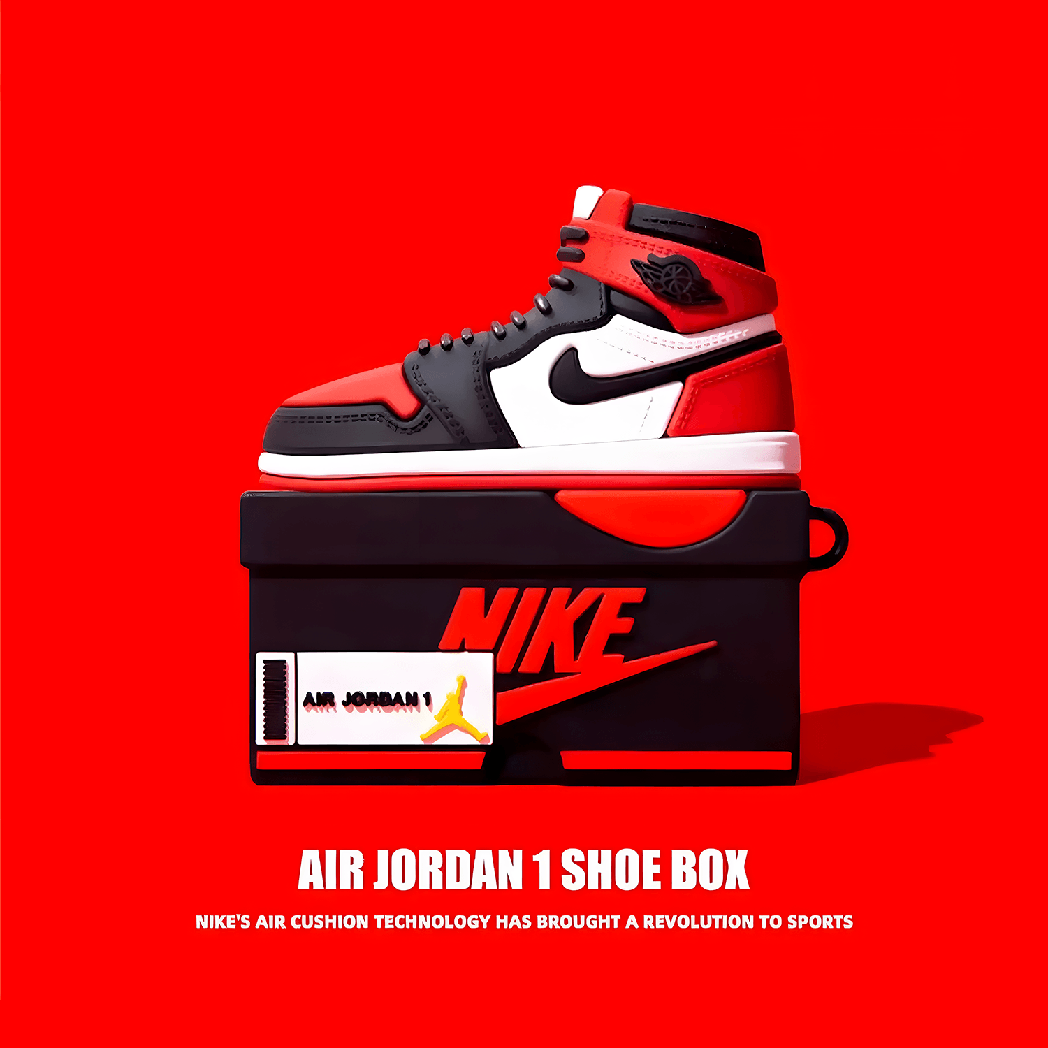 Air Jordan 1 Shoe Box Airpods Case