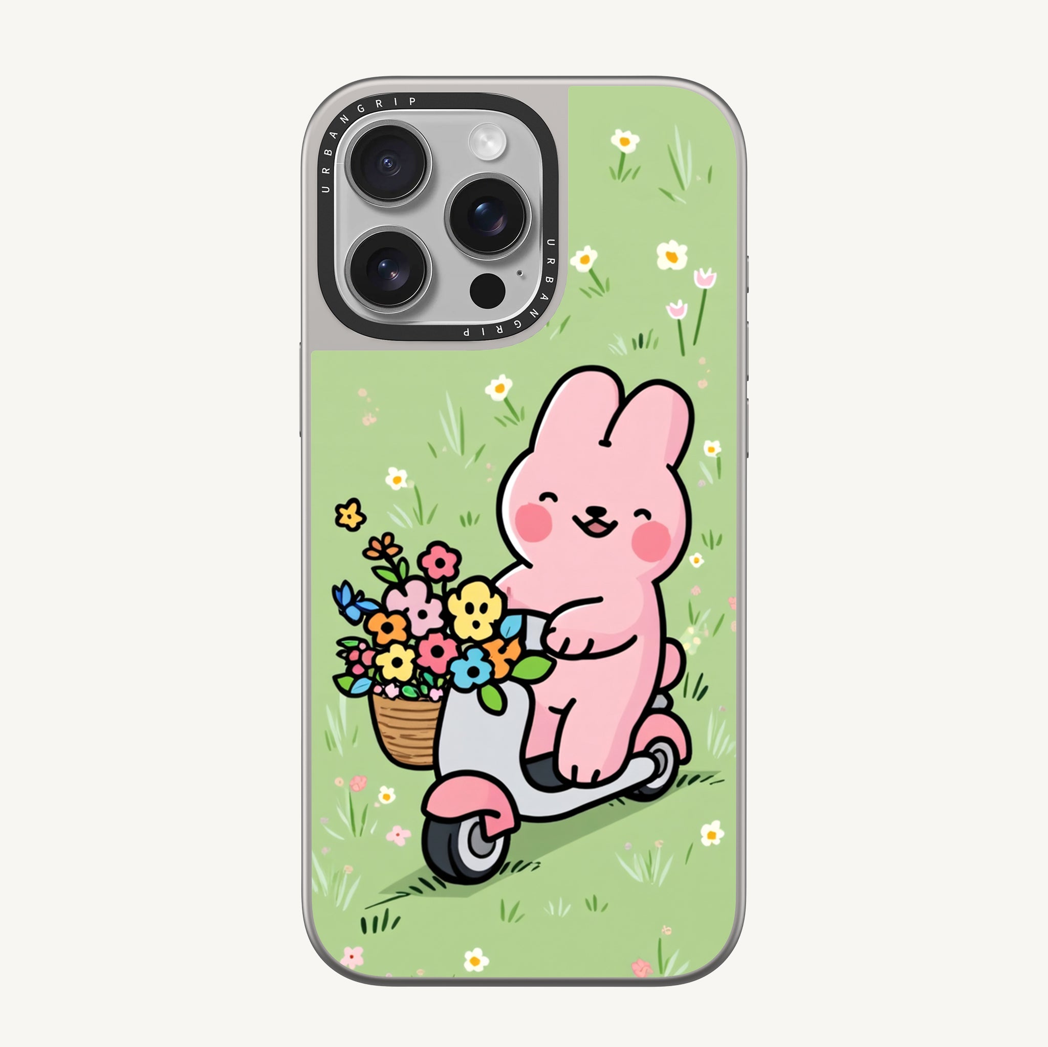Bunny Riding Cycle Case - MagSafe