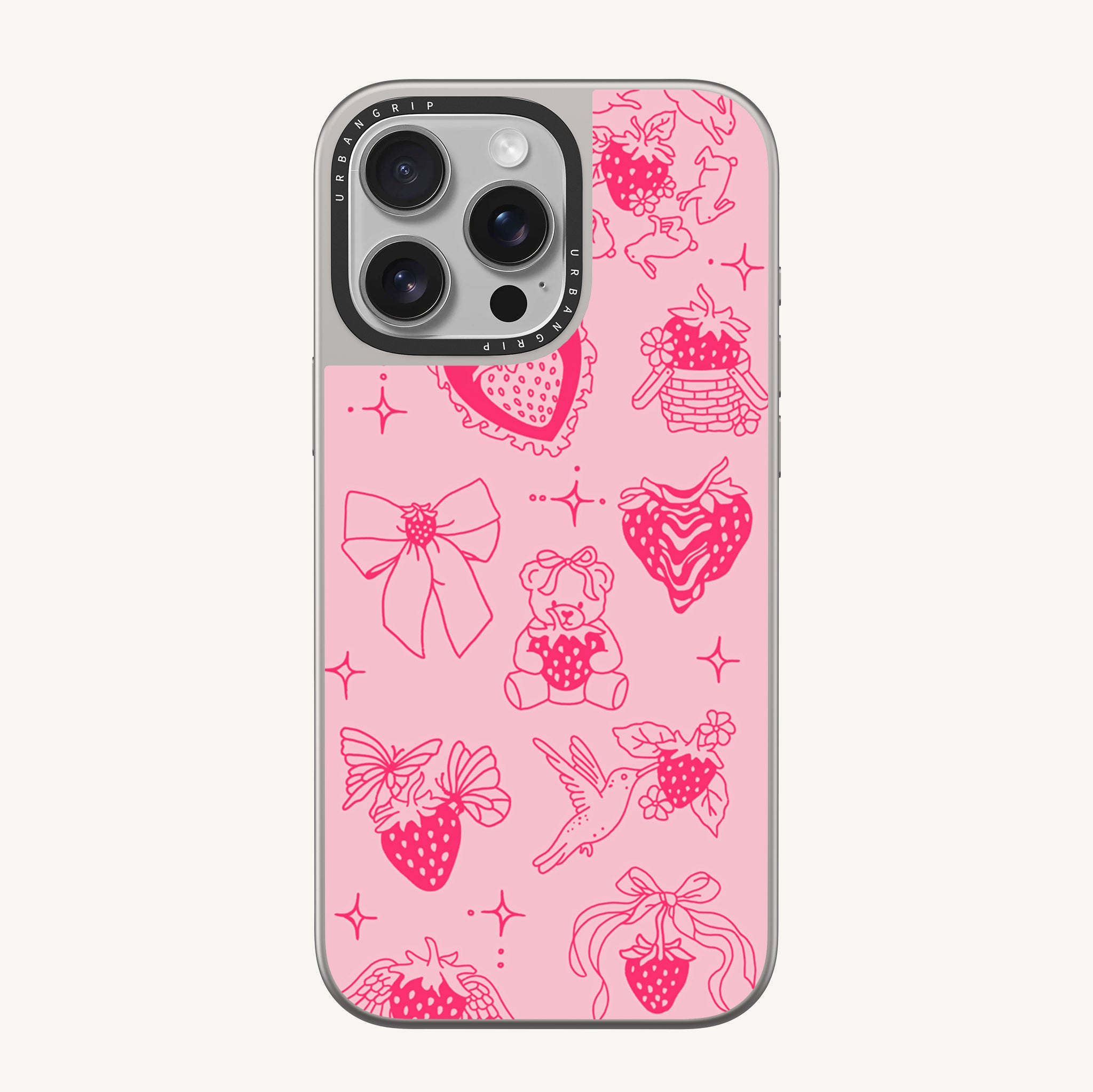 Strawberry Teddy Case - MagSafe