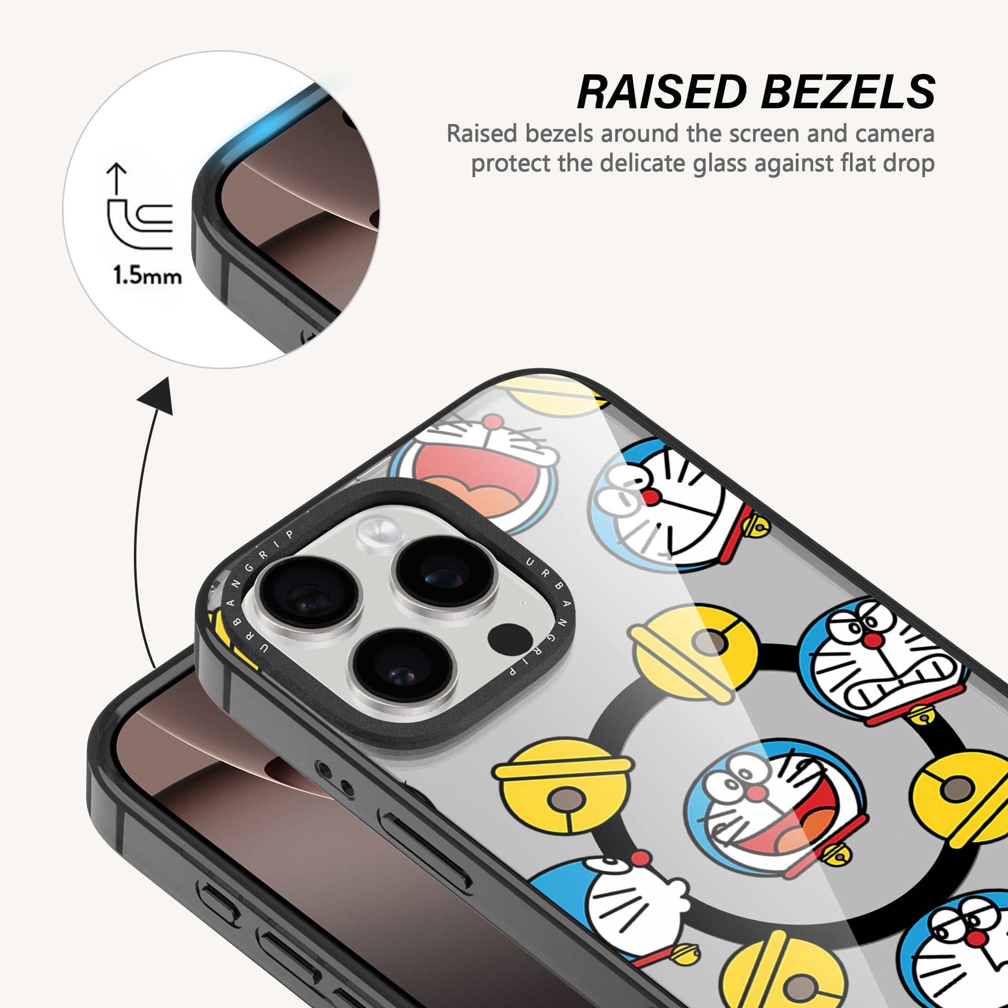 Doraemon Chrome Bell Parade Case - MagSafe