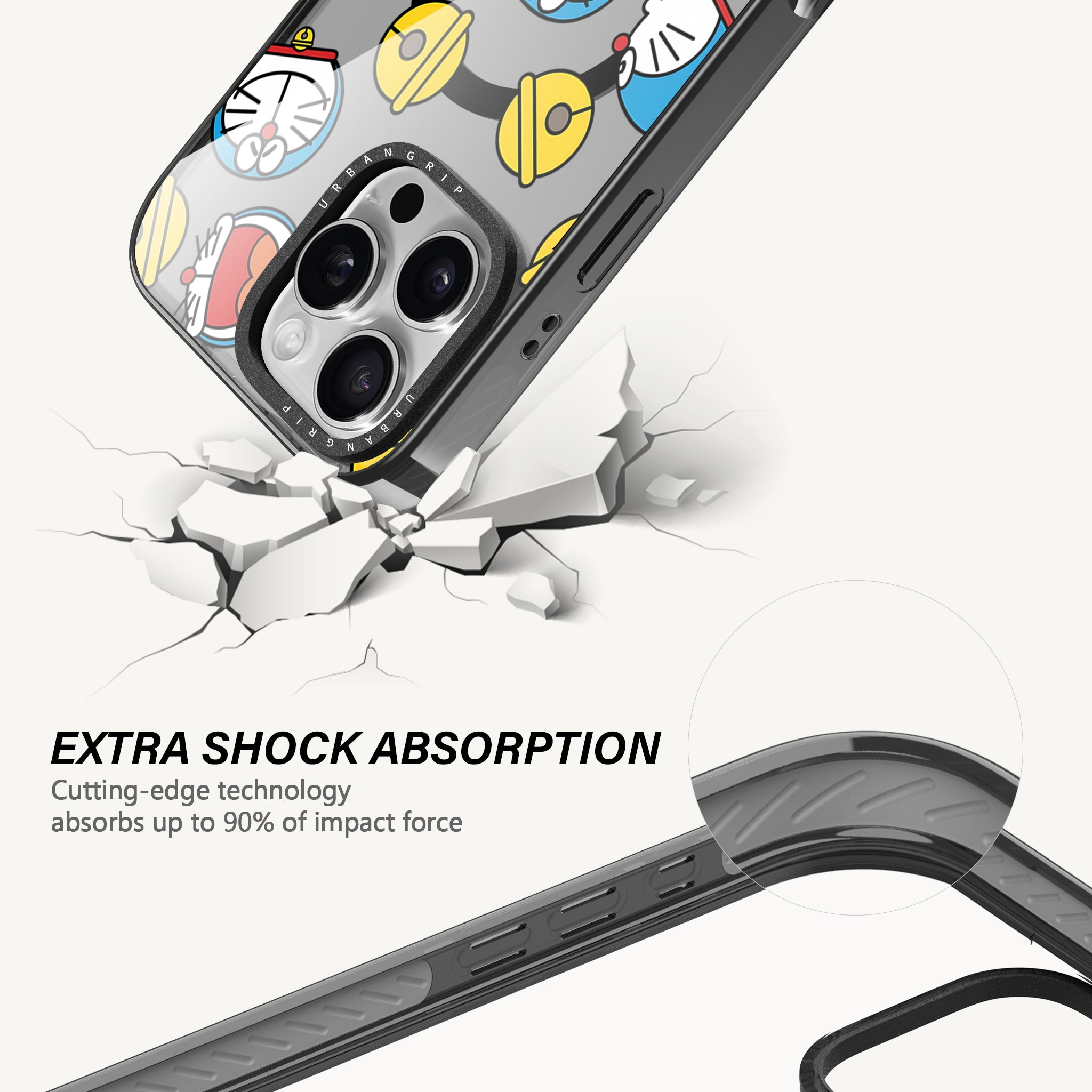 Doraemon Chrome Bell Parade Case - MagSafe