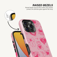 Strawberry Teddy Case - Tough MagSafe