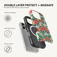 Exotic Tropical Leaves Case - Tough MagSafe