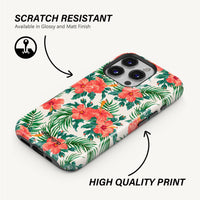 Exotic Tropical Leaves Case - Tough MagSafe